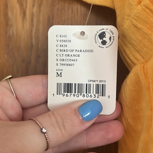 La la Maxi in Bird of yellow by free people. Size M - Picture 5 of 5